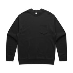 5163 relax pocket crew black