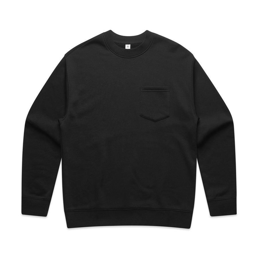 5163 relax pocket crew black