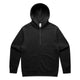 5164 relax half zip hood black