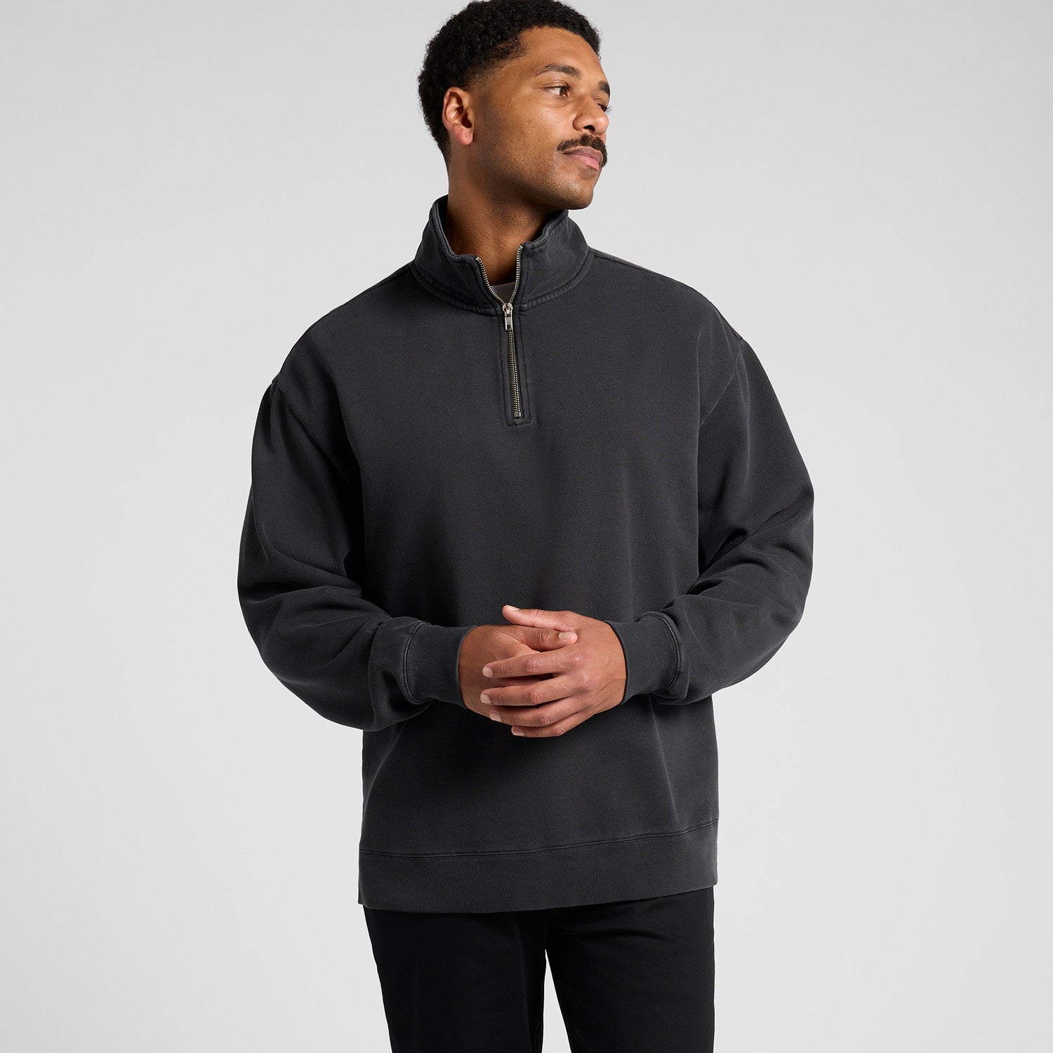 5167 Relax Faded Half Zip