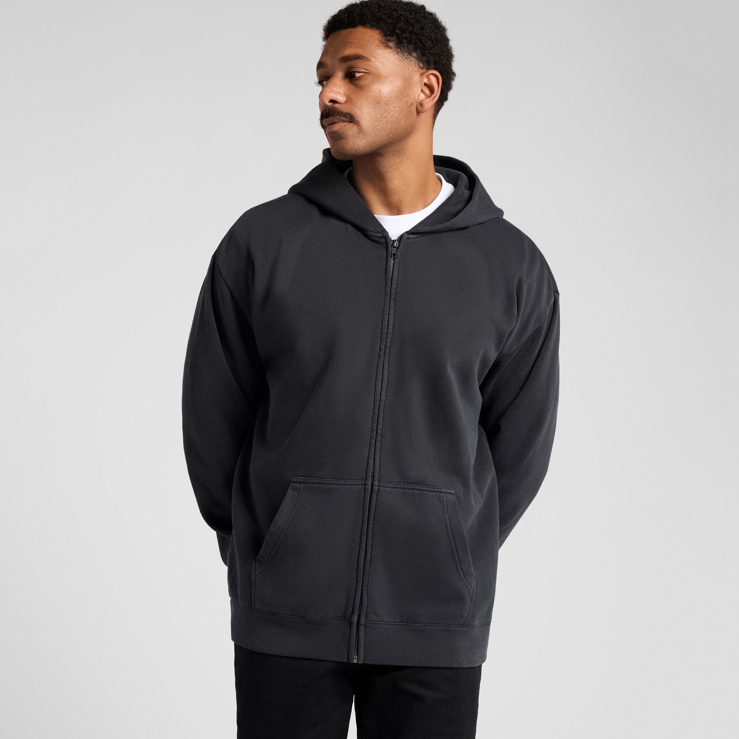 5170 Relax Faded Zip Hood