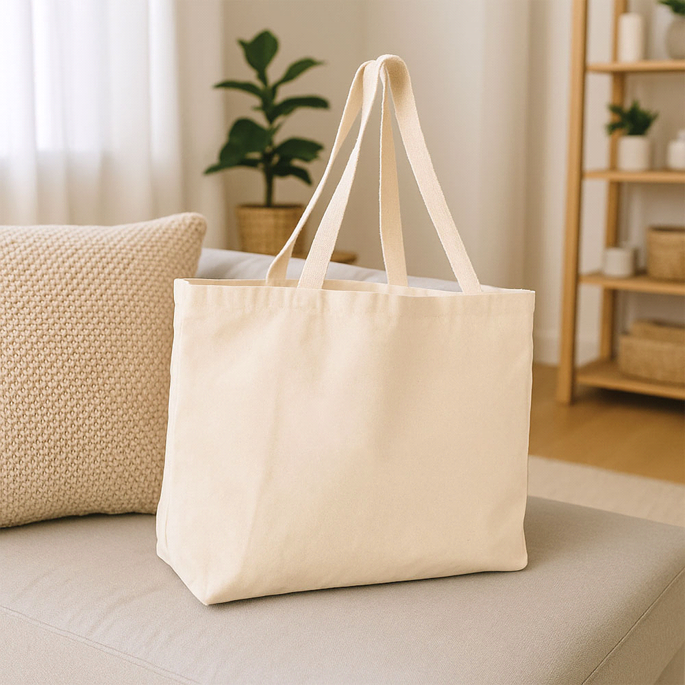Essential Cotton Grocery Tote