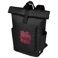 Byron 15.6" GRS RPET Roll-Top Backpack 18L