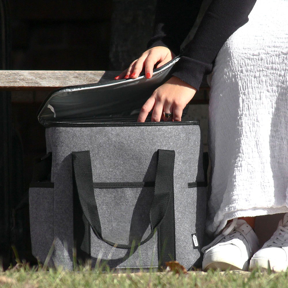 Felta GRS Recycled Felt Bottle Cooler Bag 21L