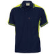 Polyester Cotton Panel Polo Shirt - Short Sleeve