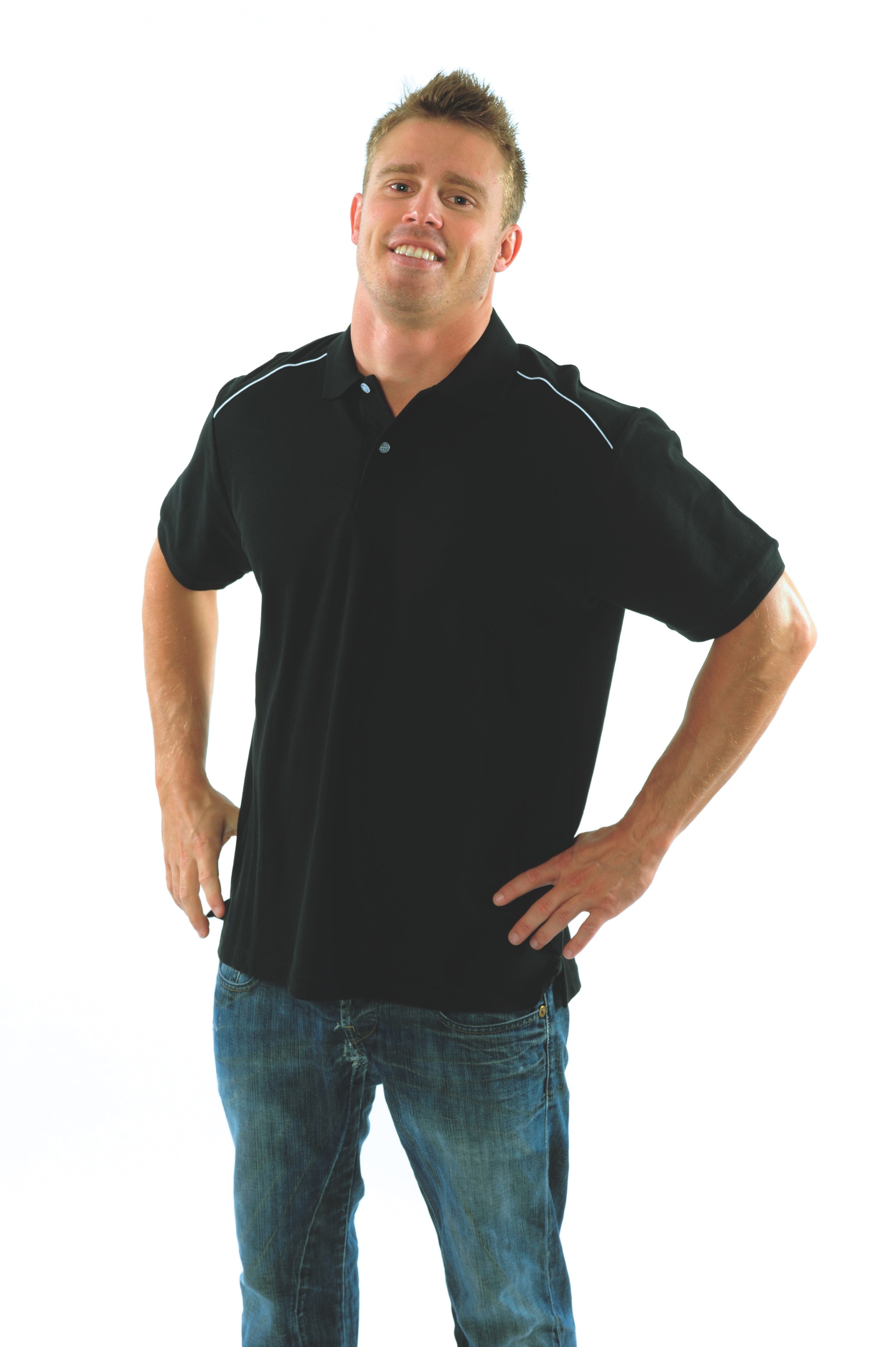Mens Cotton Rich Paris Polo