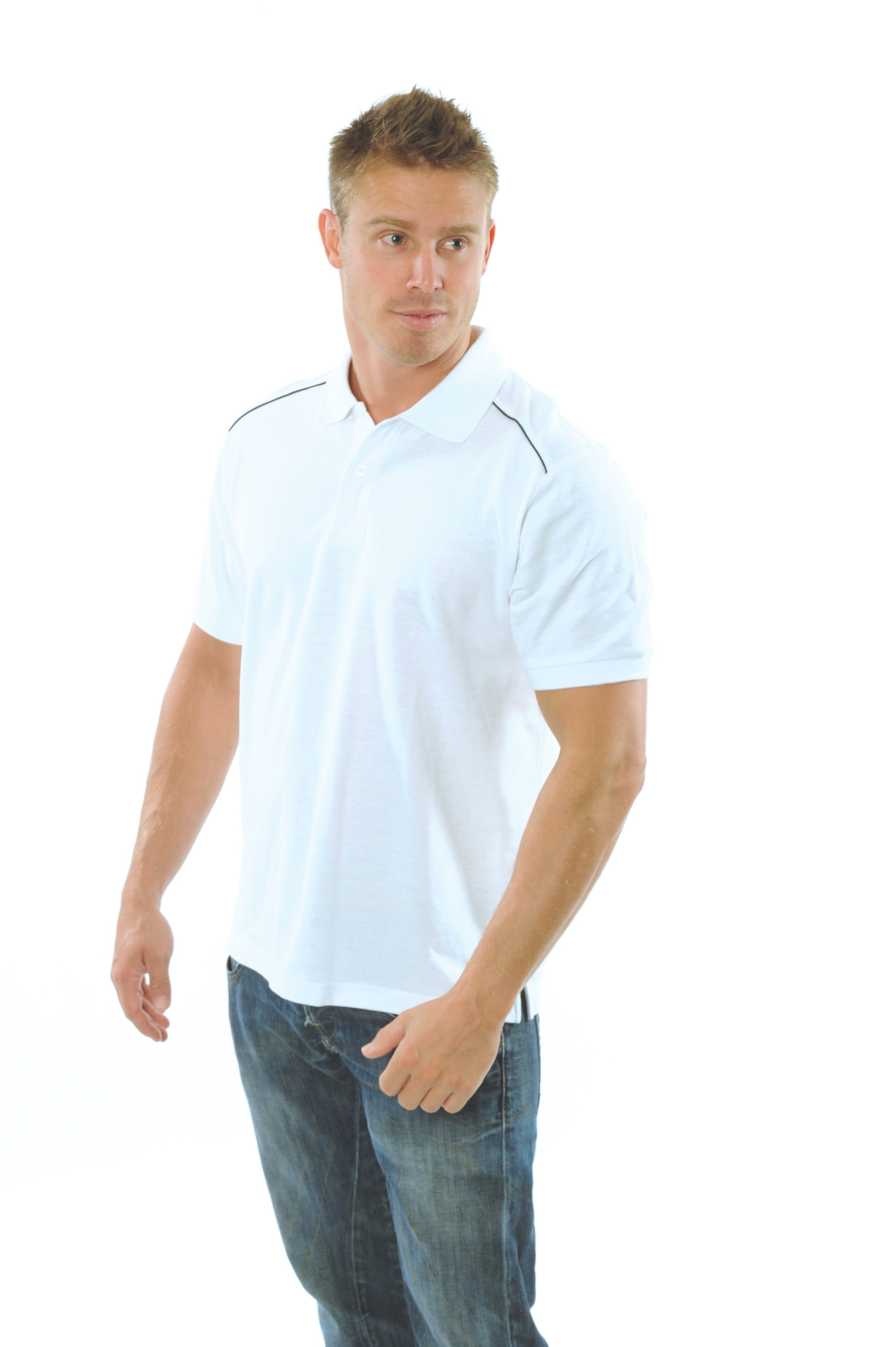 Mens Cotton Rich Paris Polo