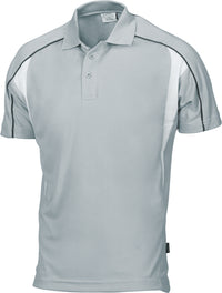 Air Flow Contrast Mesh ‘N’ Piping Polo - Short sleeve