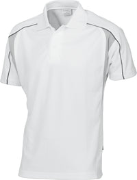Air Flow Contrast Mesh ‘N’ Piping Polo - Short sleeve