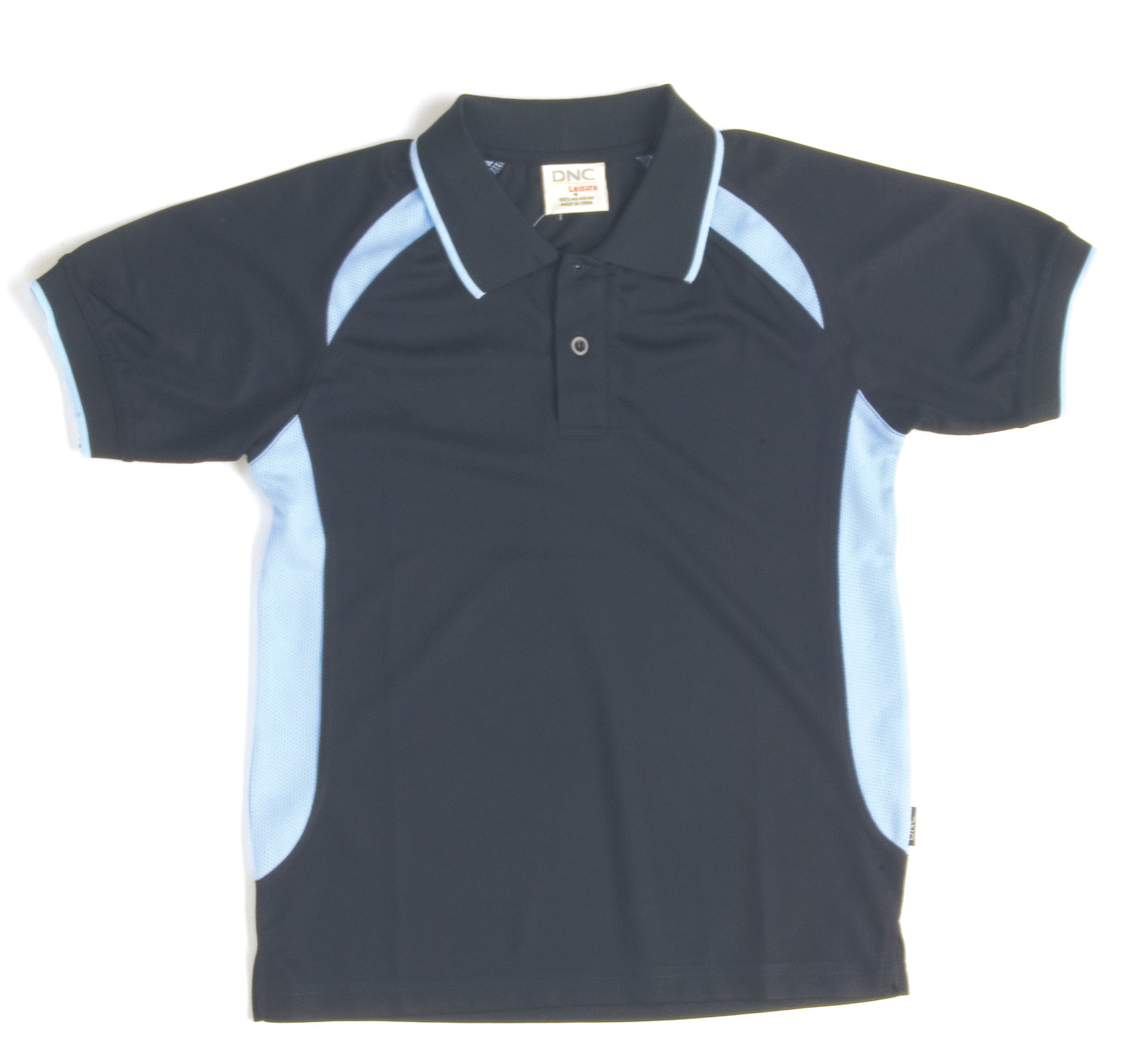 Adults Air Flow Contrast Raglan Mesh Polo