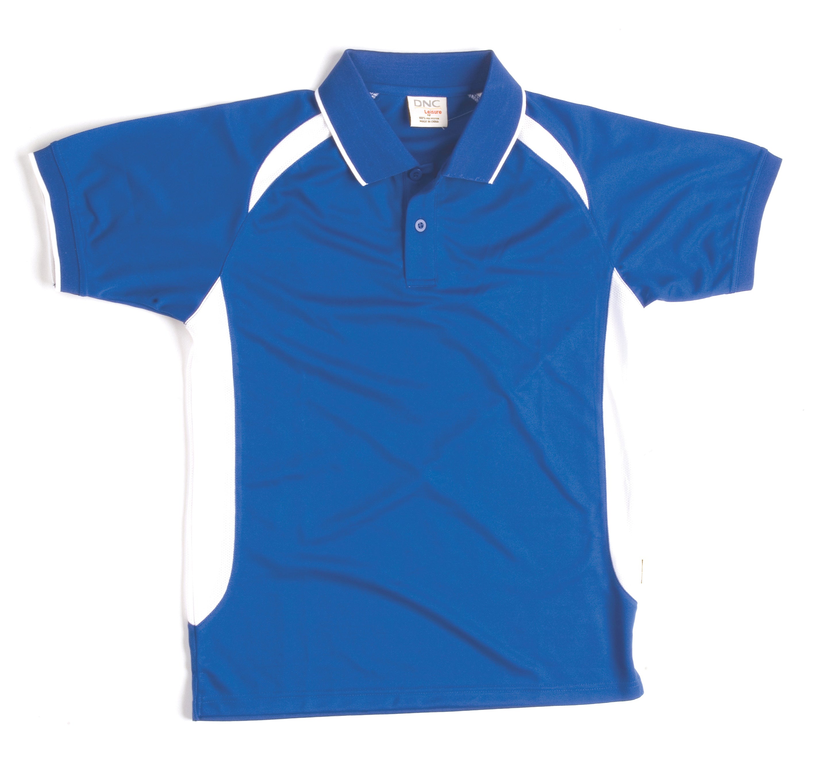 Adults Air Flow Contrast Raglan Mesh Polo