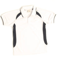 Adults Air Flow Contrast Raglan Mesh Polo