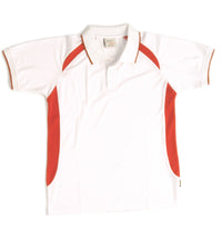 Adults Air Flow Contrast Raglan Mesh Polo