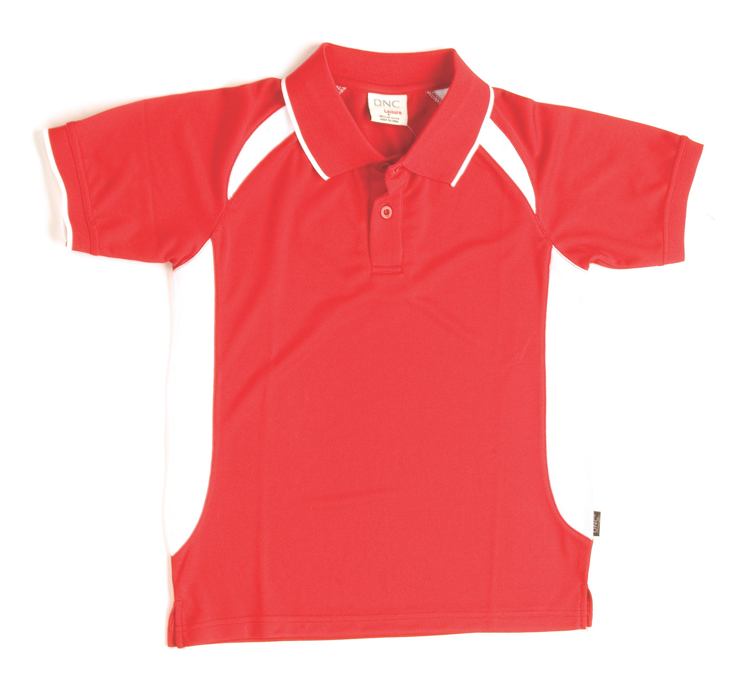 Adults Air Flow Contrast Raglan Mesh Polo