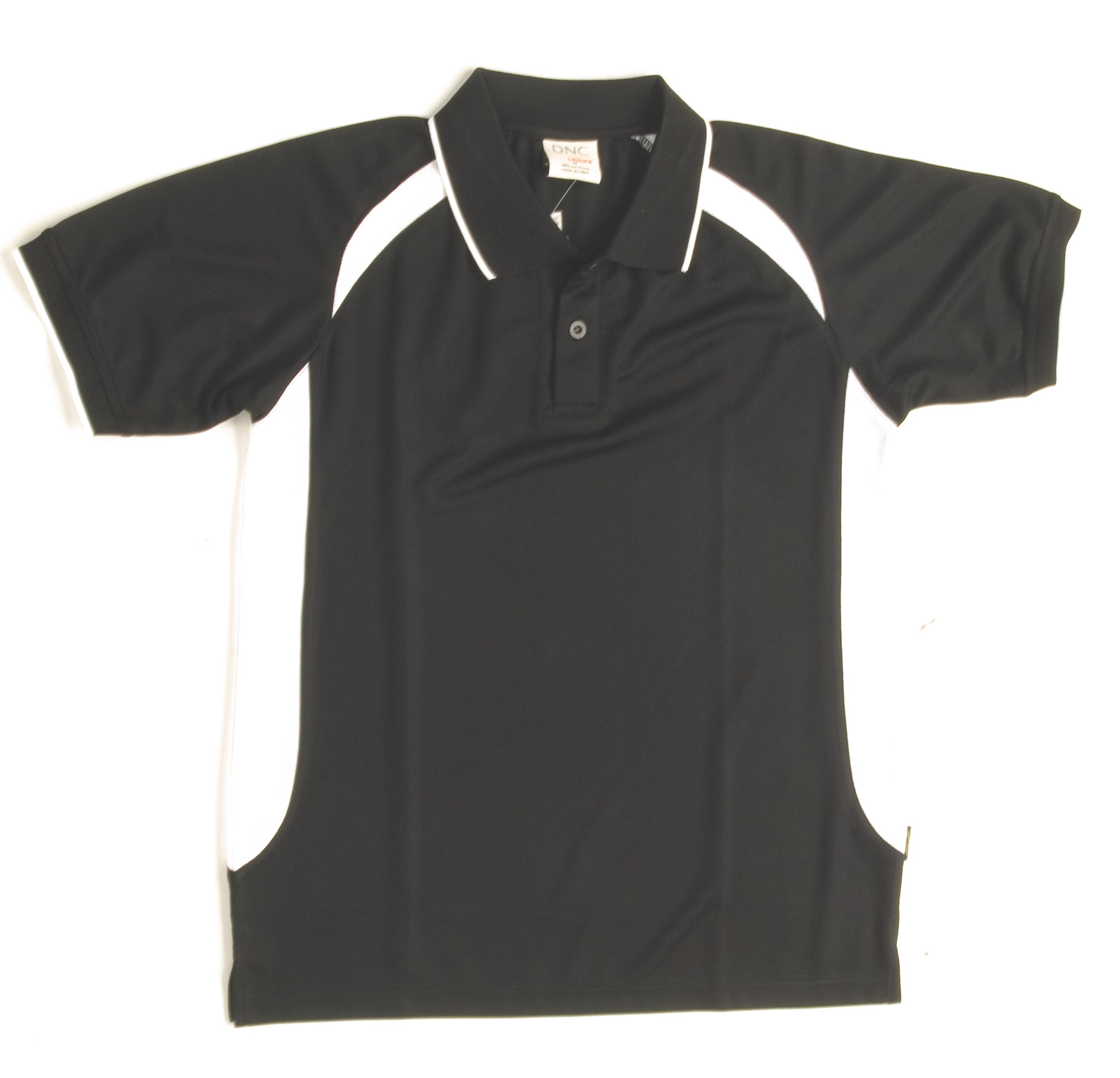Kids Air Flow Contrast Raglan Mesh Polo