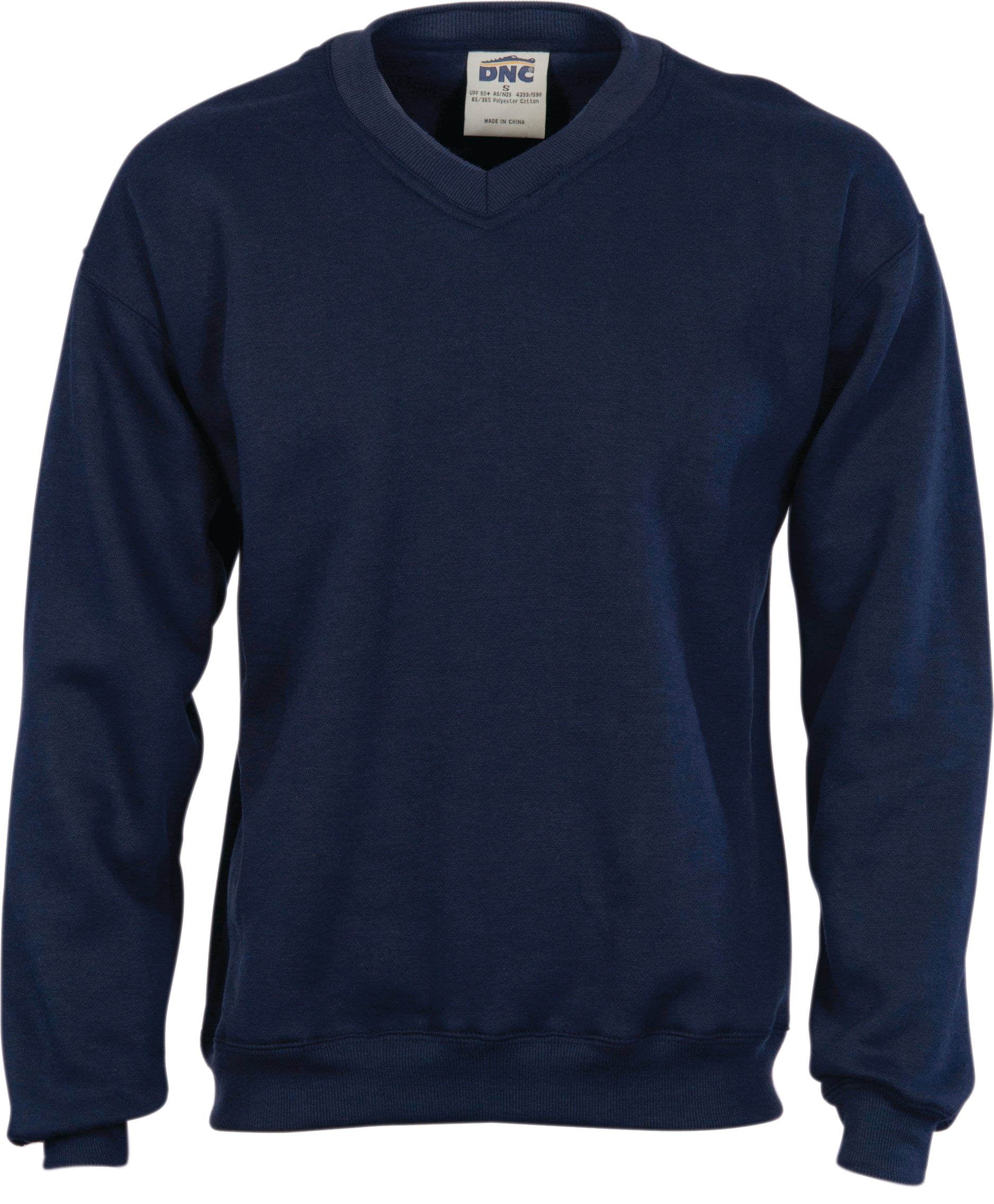 V-Neck Fleecy Sweatshirt (Sloppy Joe)