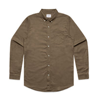 5401 oxford shirt walnut