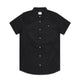 5407 oxford short sleeve shirt black