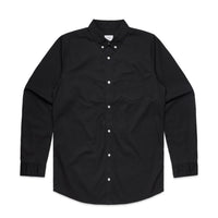 5414 denim wash shirt black