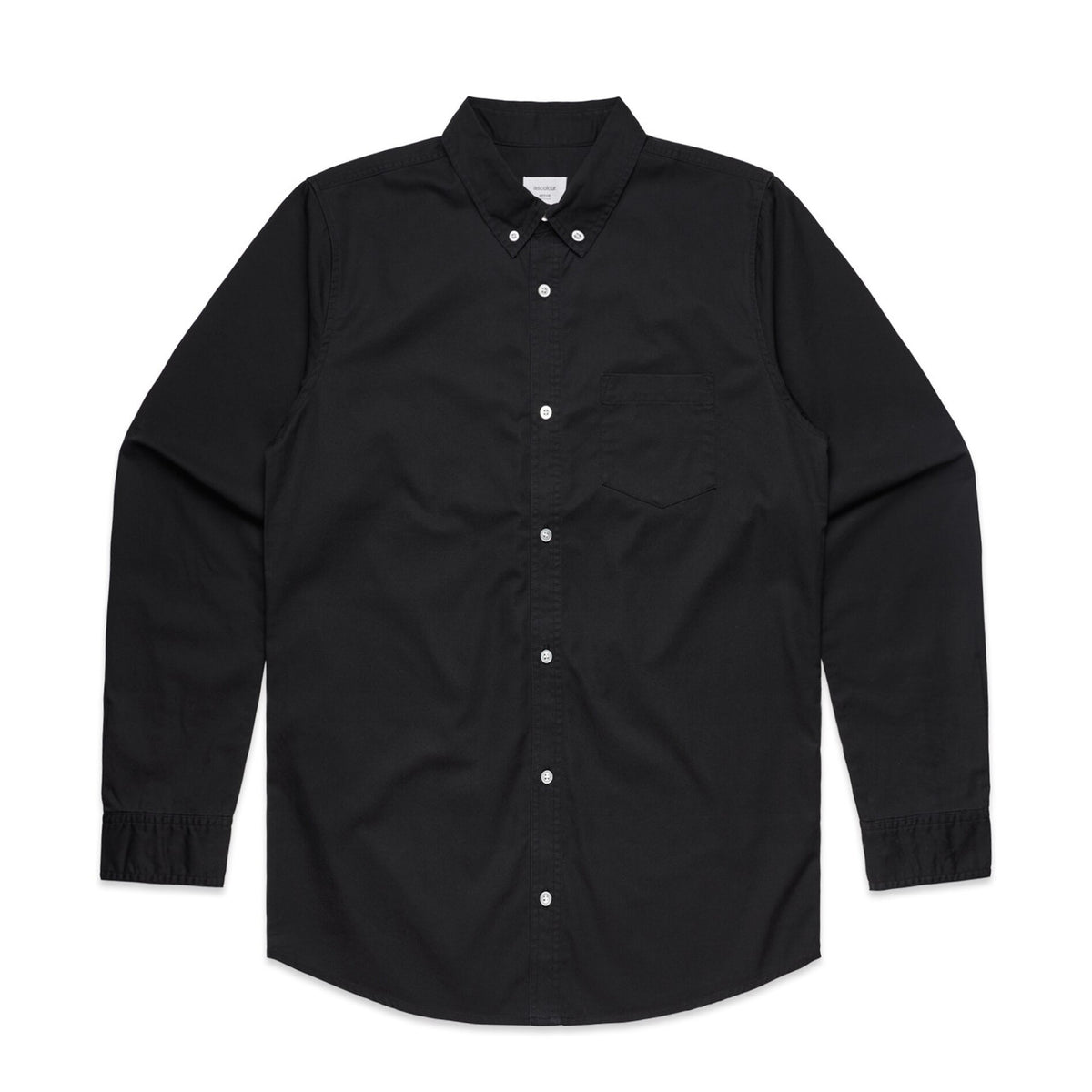 5414 denim wash shirt black