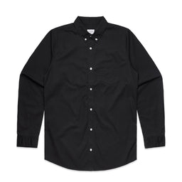 5414 denim wash shirt black