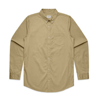 5414 denim wash shirt khaki