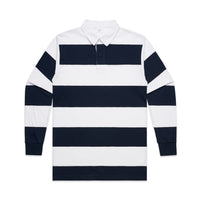 5416 rugby stripe white/navy