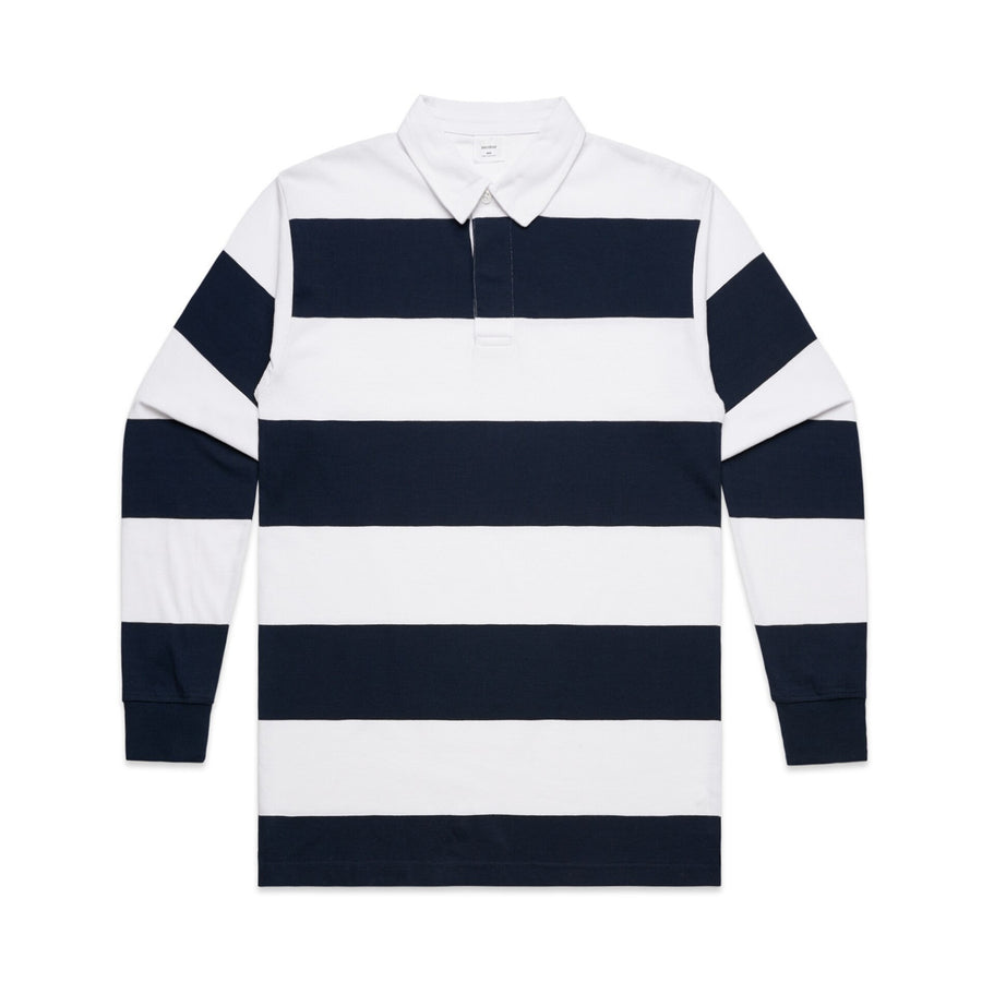 5416 rugby stripe white/navy