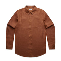 5418 linen shirt clay