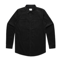 5419 cord shirt black