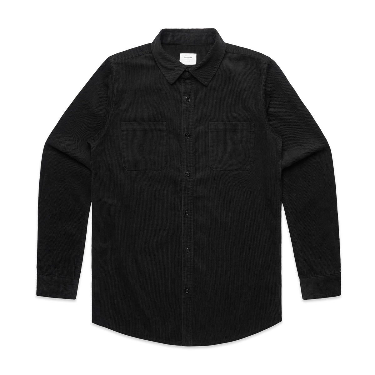 5419 cord shirt black