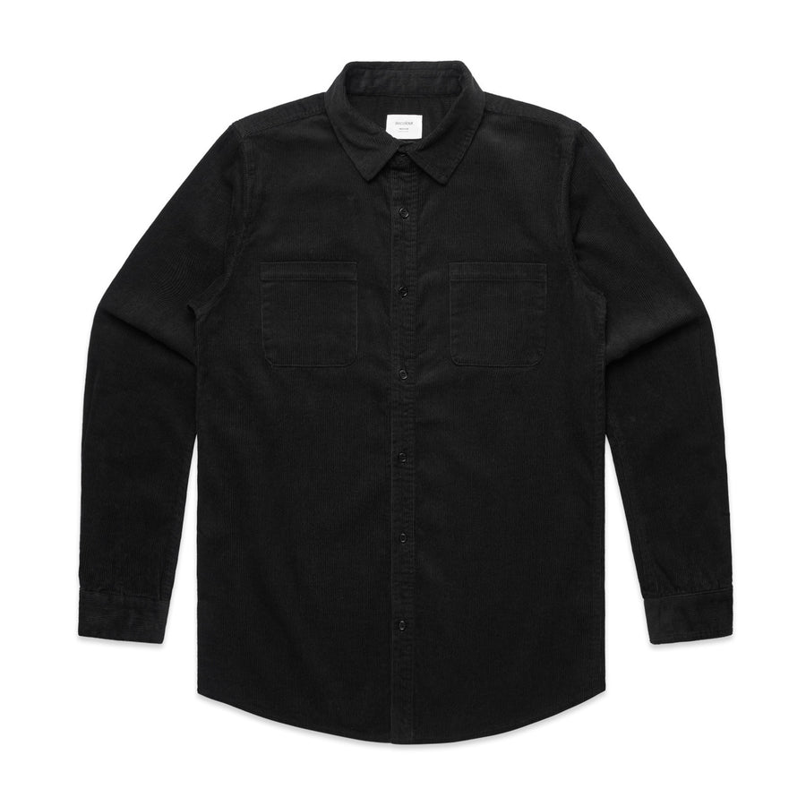 5419 cord shirt black