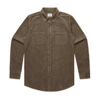 5419 cord shirt walnut