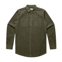 5419 cord shirt army