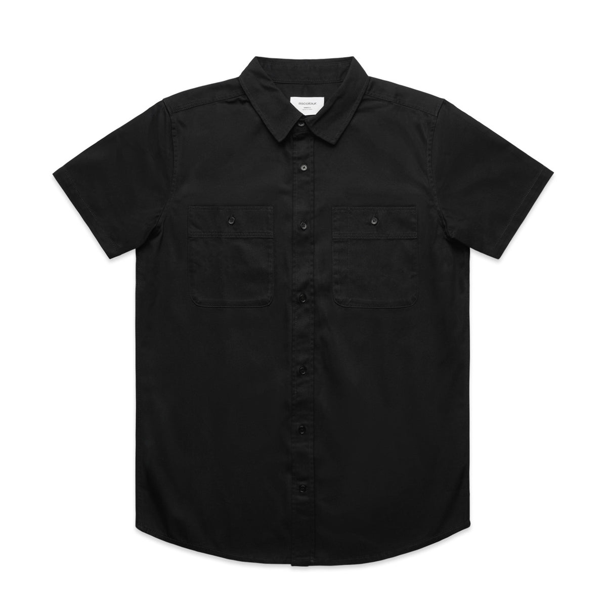 5421 work ss shirt black