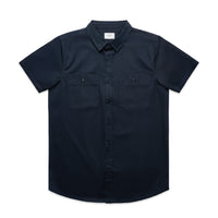 5421 work ss shirt navy