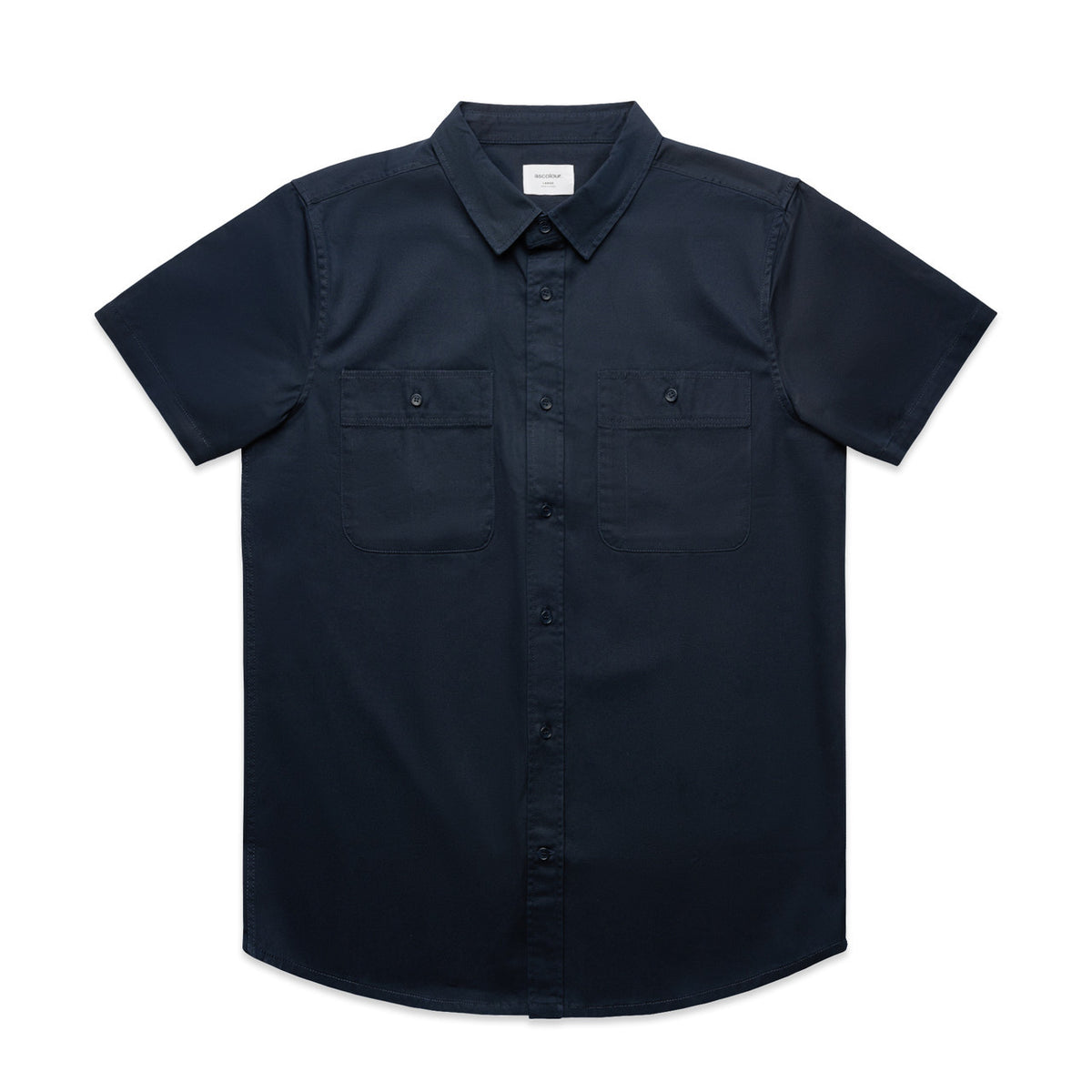 5421 work ss shirt navy