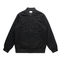 5512 felt bomber jacket black