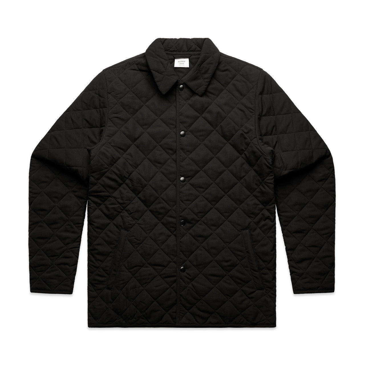 5525 quilted jacket black