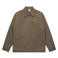 5527 canvas heavy jacket walnut