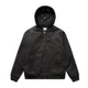 5532 canvas bomber hood jacket black
