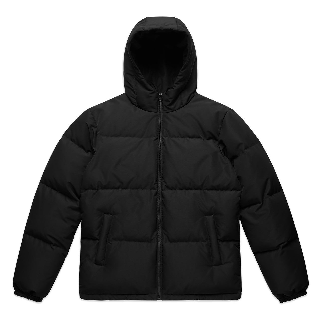 5590 hooded puffer jacket black