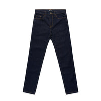 5801 standard jeans raw indigo