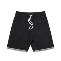 5905 track shorts black marle