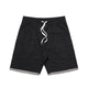 5905 track shorts black marle