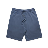 5916f faded stadium shorts faded blue
