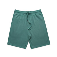 5916f faded stadium shorts faded teal
