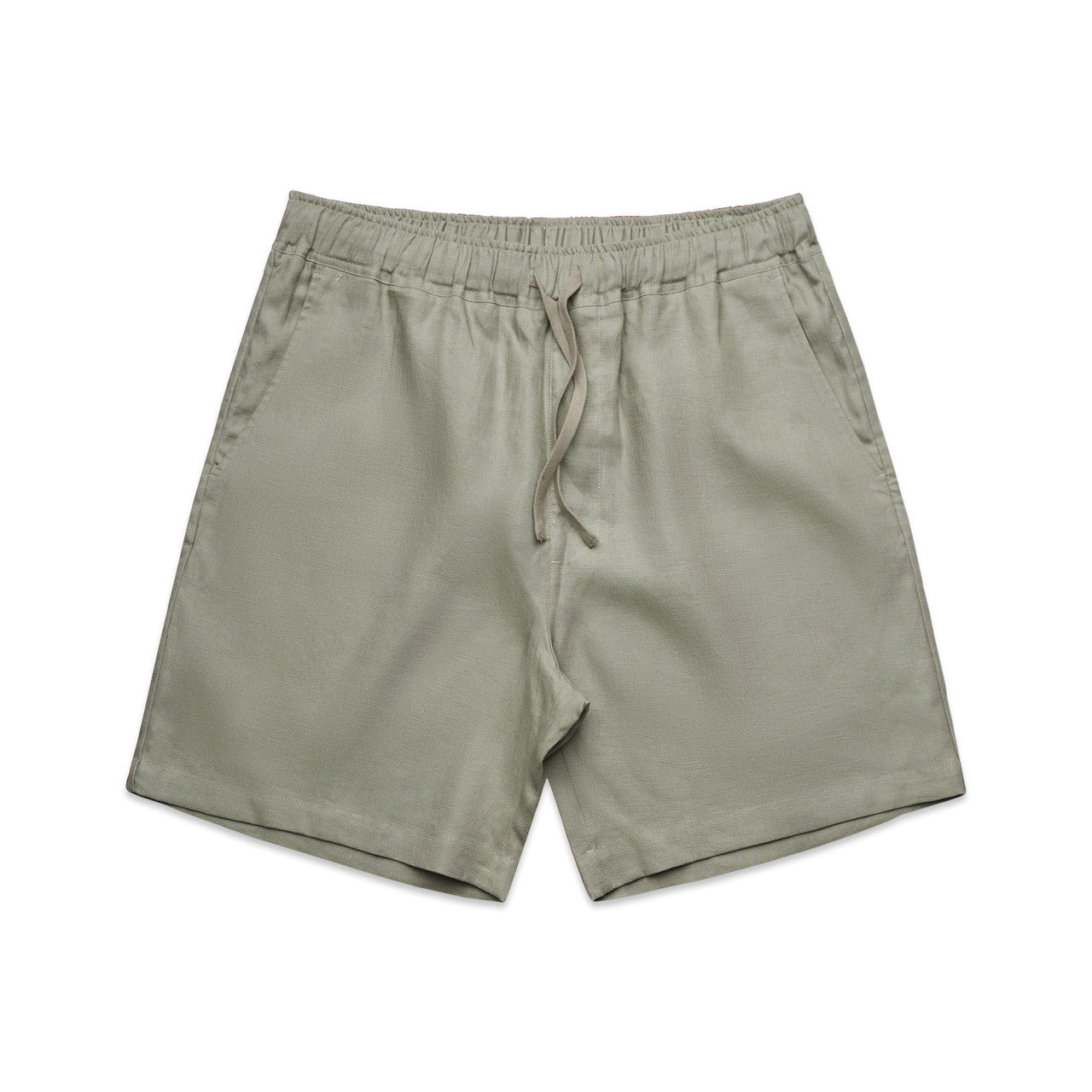 5919 linen shorts eucalyptus