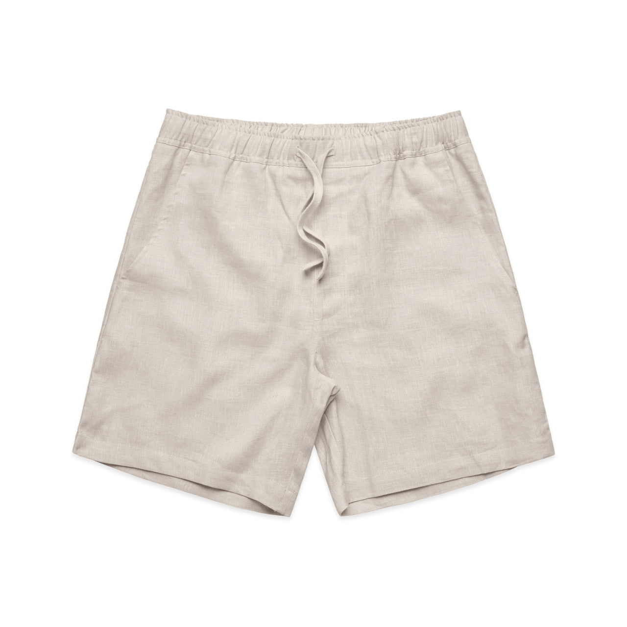 5919 linen shorts natural