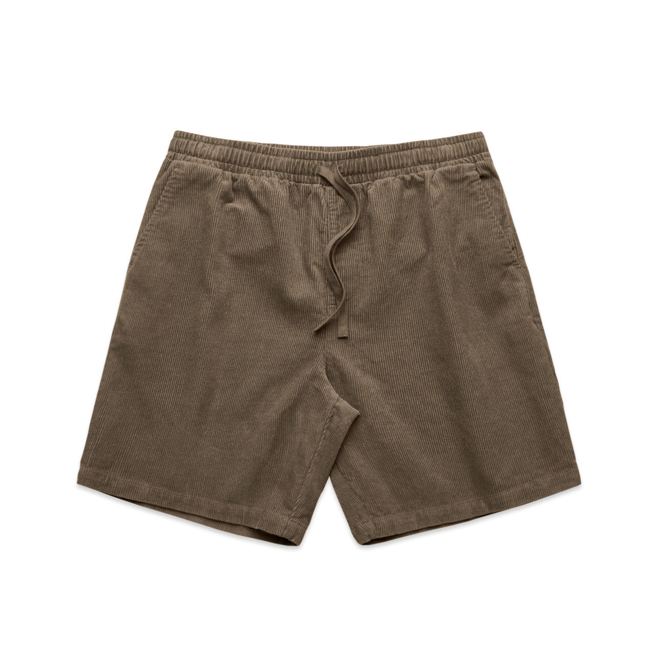 5941 cord shorts walnut